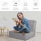 Convertible Lounger Folding Sofa Sleeper Bed With 5 Adjustable Positions